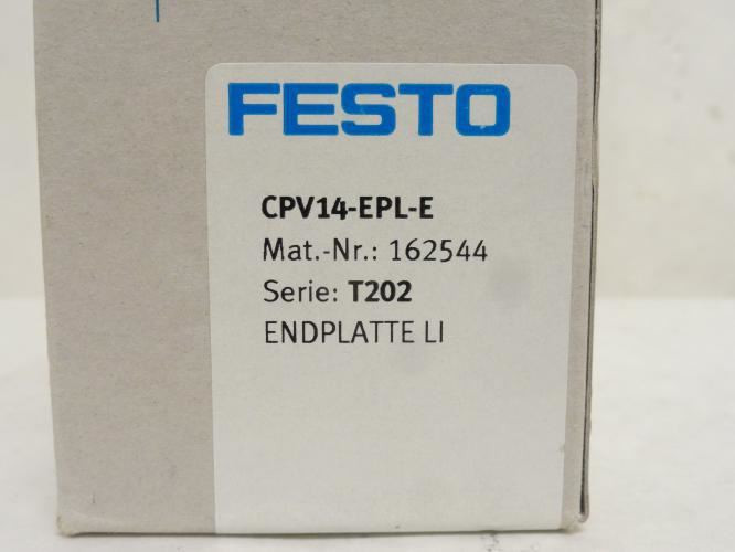 Festo CPV14-EPL-E; Manifold End Plate 162544