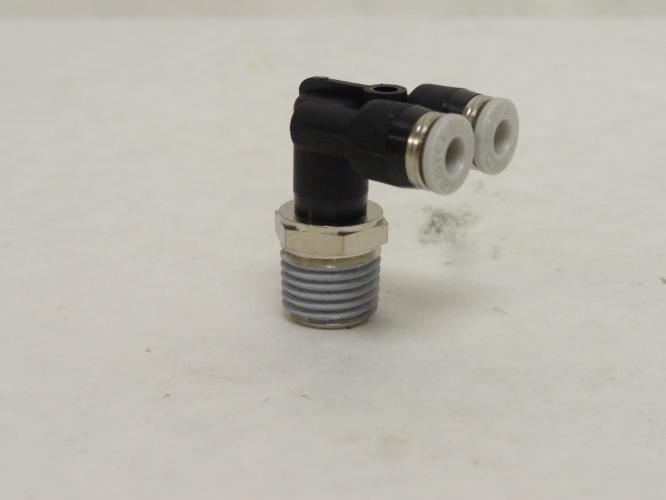 Festo QSYL-1/4-5/32-U; Lot-3 L-Fitting 153780; 5/32"Tube 1/4NPT