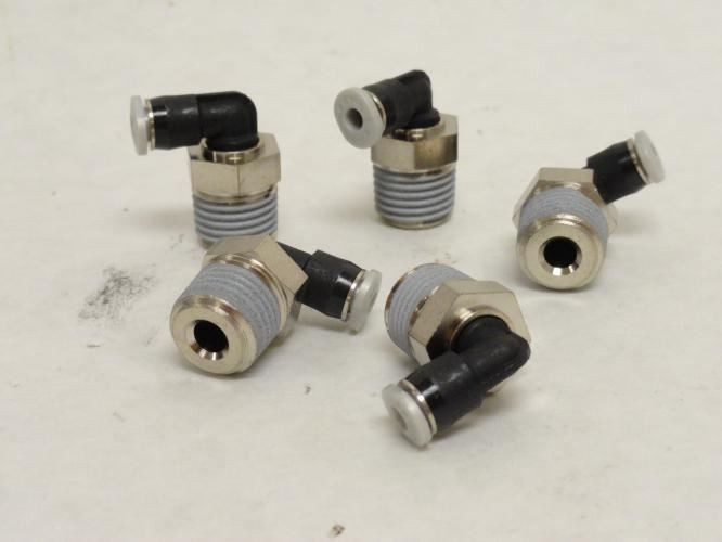 Festo QSML-1/4-1/8-U; Lot-5 L-Fitting 190723; 1/8"Tube x 1/4NPT