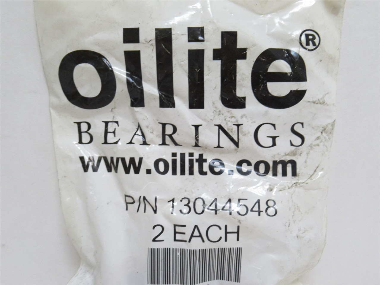 Oilite 13044548; Lot-2; Bronze Bushings; 20mmID x 26mm Hub OD