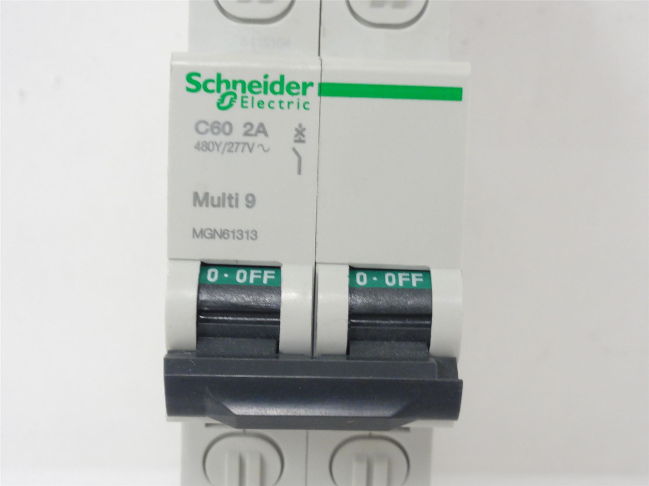 Schneider MGN61313; Circuit Breaker; Multi9; 2Pole; 2A; 480V