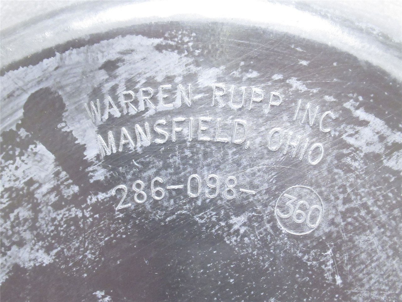 Warren-Rupp 268-098-360; Buna Diaphragm 15.1" × 15.1" × 2"
