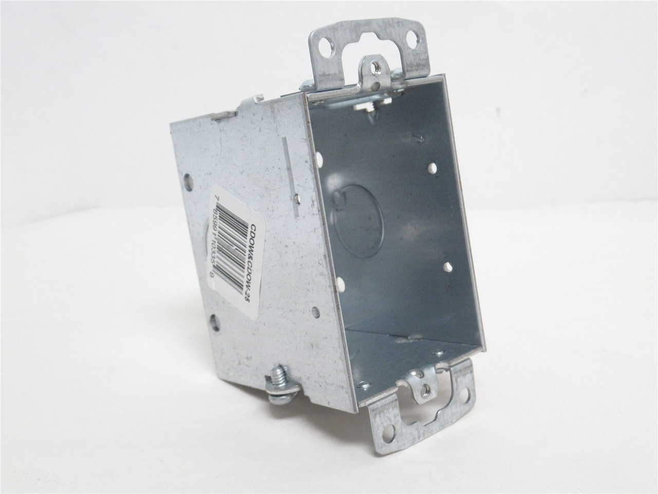 Steel City CDOW; Switch Box W/Gangable Ears; 3" x 2" x 2-1/2"