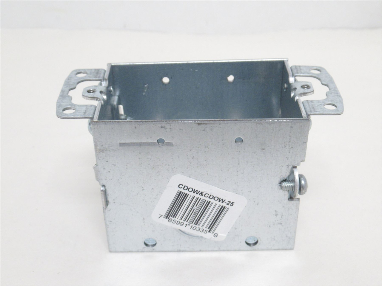Steel City CDOW; Switch Box W/Gangable Ears; 3" x 2" x 2-1/2"