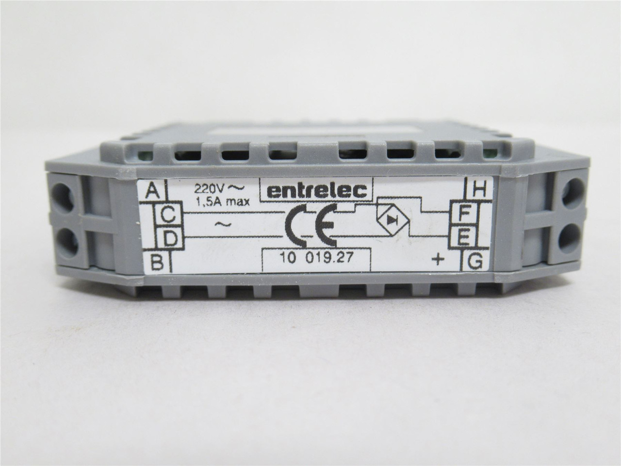 ABB 1SNA010019R2700; Rectifier EBR1; 220V; Entrelec 10019.27