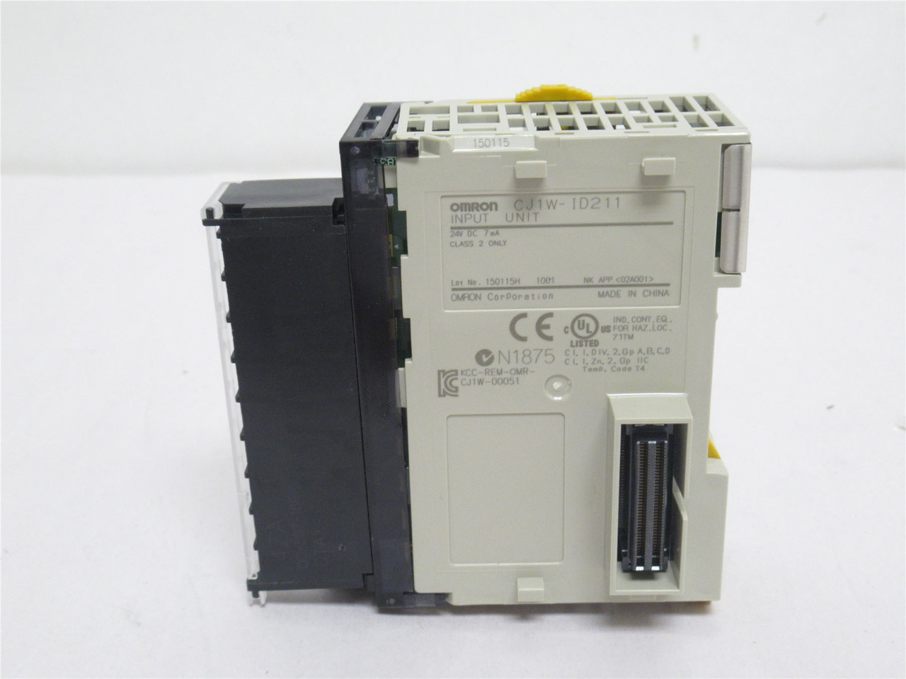 Omron CJ1W-ID211; Input Module Unit; 7mA; 24VDC; 16-Digital
