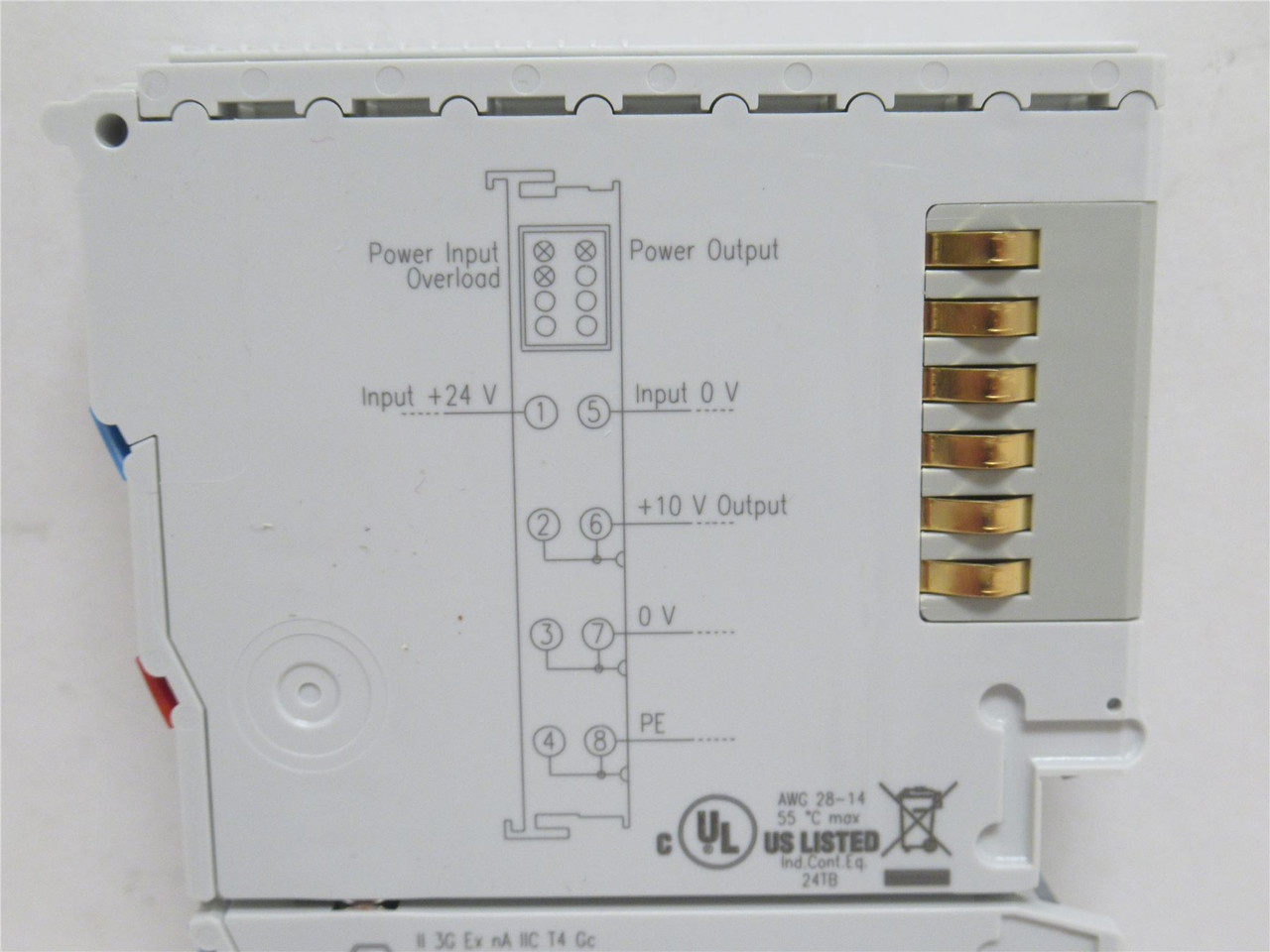 Beckhoff EL9510; Power Supply Terminal; 10VDC