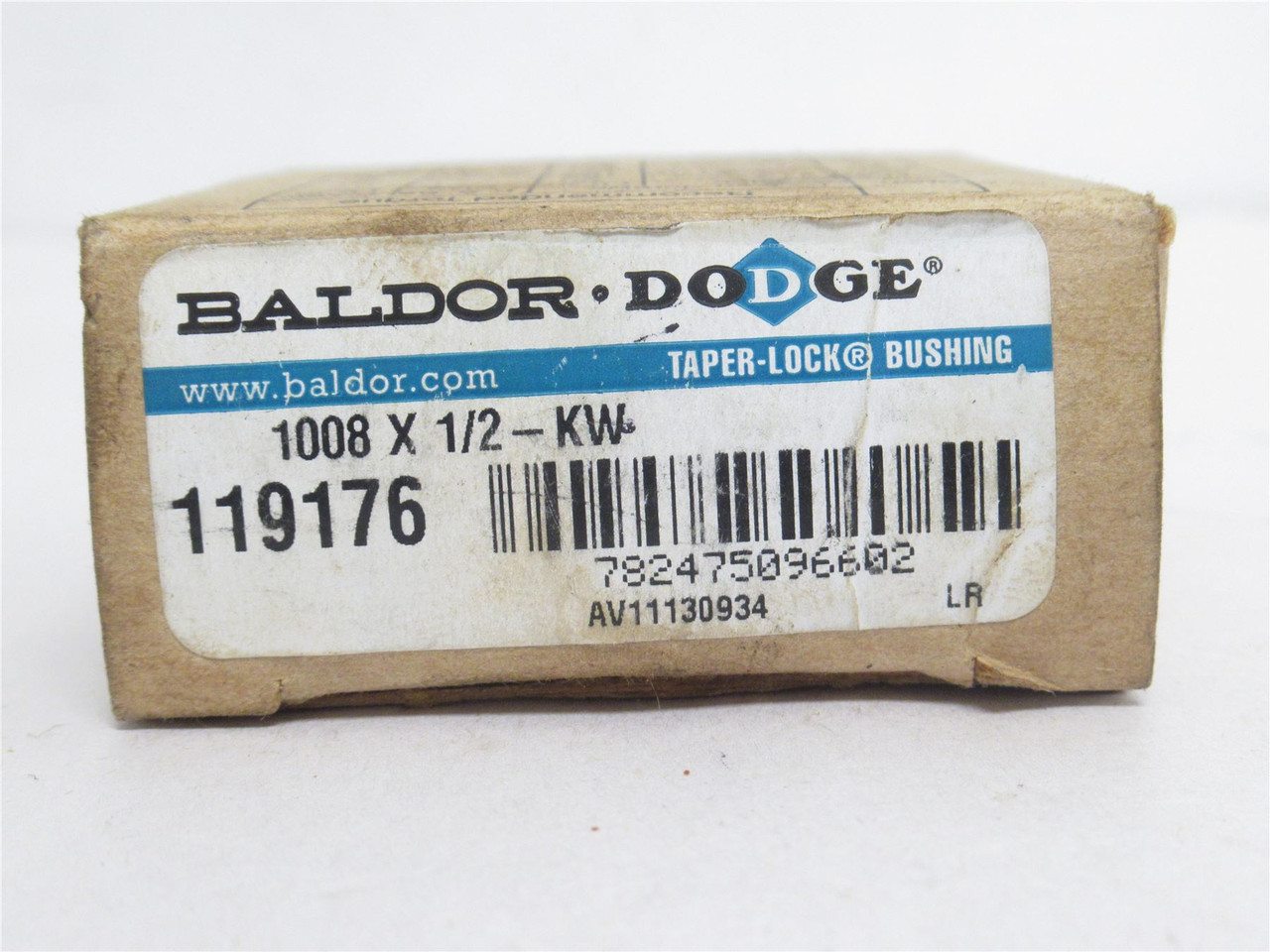 Dodge 1008 X 1/2; Taper Lock Bushing 119176; 1-1/2"ID