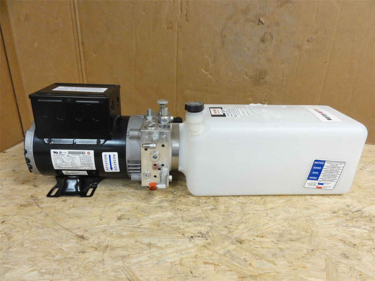 Bucher M-4560-0282; Hydraulic Power Pack; 1HP; 230/460V; 3PH