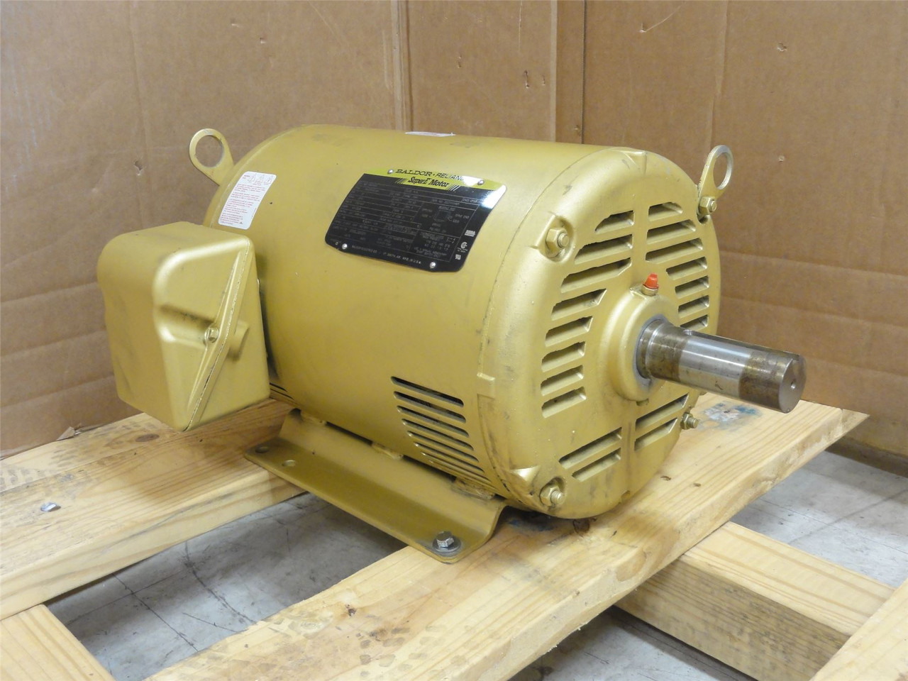 Baldor EM2514T; AC Motor; 20HP; 230/460V; 3510RPM; 3PH; 60HZ