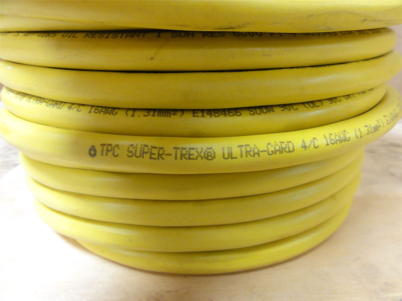 TPC 87198; Roll-170'; Super-Trex 4-Conductor Wire 4/C 16AWG