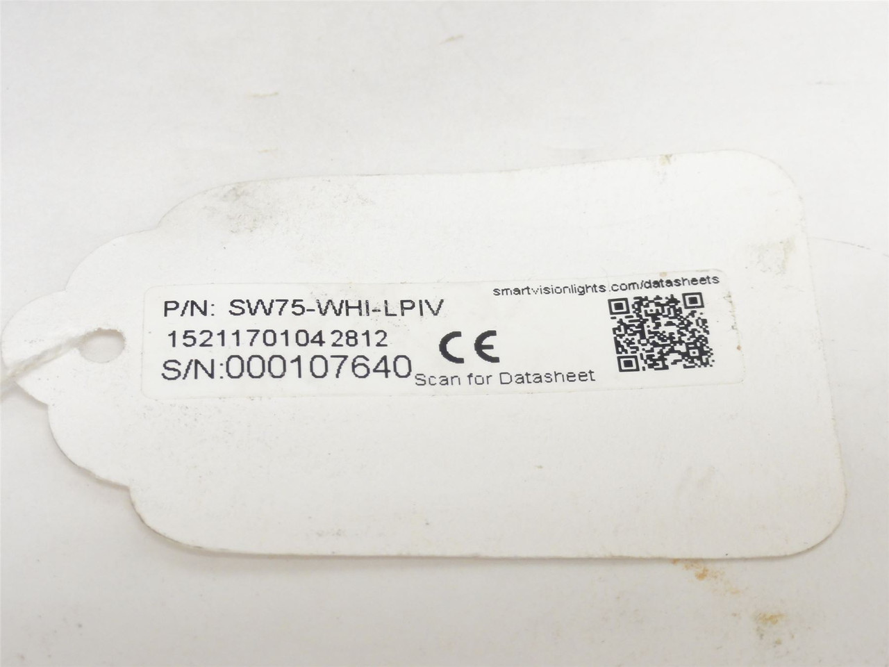 Smart Vision Lights SW75-WHI-LPIV; White Washdown Brick Light