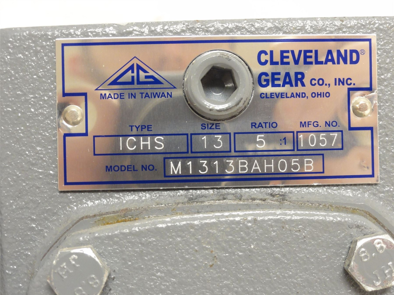 Cleveland Gear M1313BAH05B; Gear Speed Reducer; 5:1 Ratio
