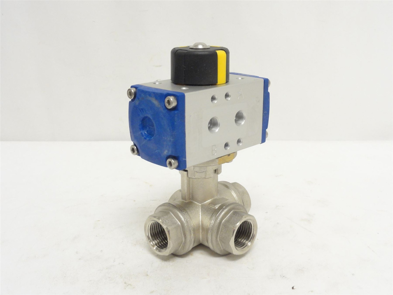Pneumatikatlas ??3/12T3P; Actuated Ball Valve; SS; 1/2NPT