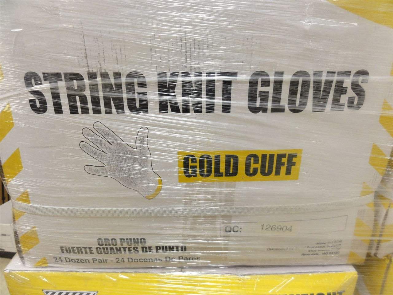 Workhorse E54203735; Pallet String Knit Gloves; 3456 Gloves