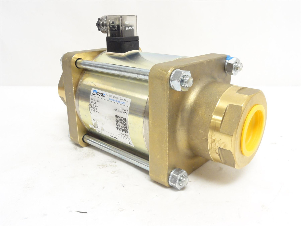 Muller Co-Ax SN17-019750; Magnetic Valve 40BAR; G1-1/4"; 24VDC