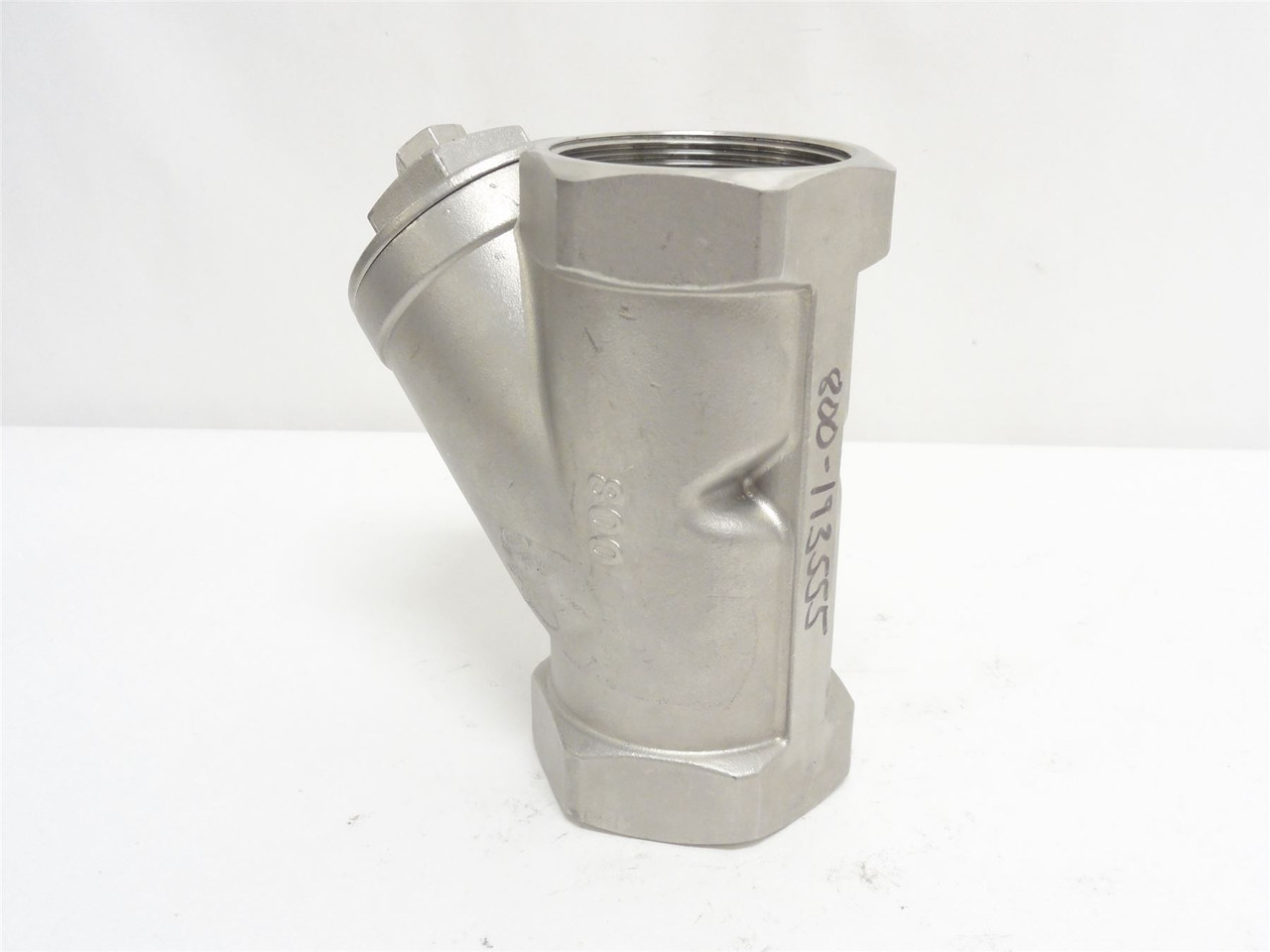 Ind-Std 20XM23; Wye Pattern Strainer; SS; 2NPT; CF8M Body