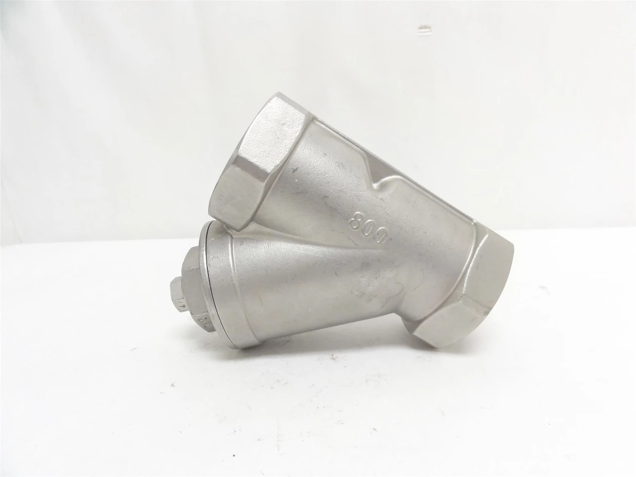 Ind-Std 20XM23; Wye Pattern Strainer; SS; 2NPT; CF8M Body