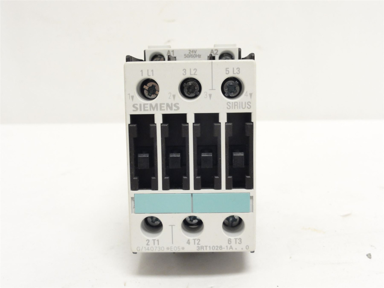 Siemens 3RT1026-1AC20; Contactor 25A; 3P; 690VAC; Coil: 24VAC