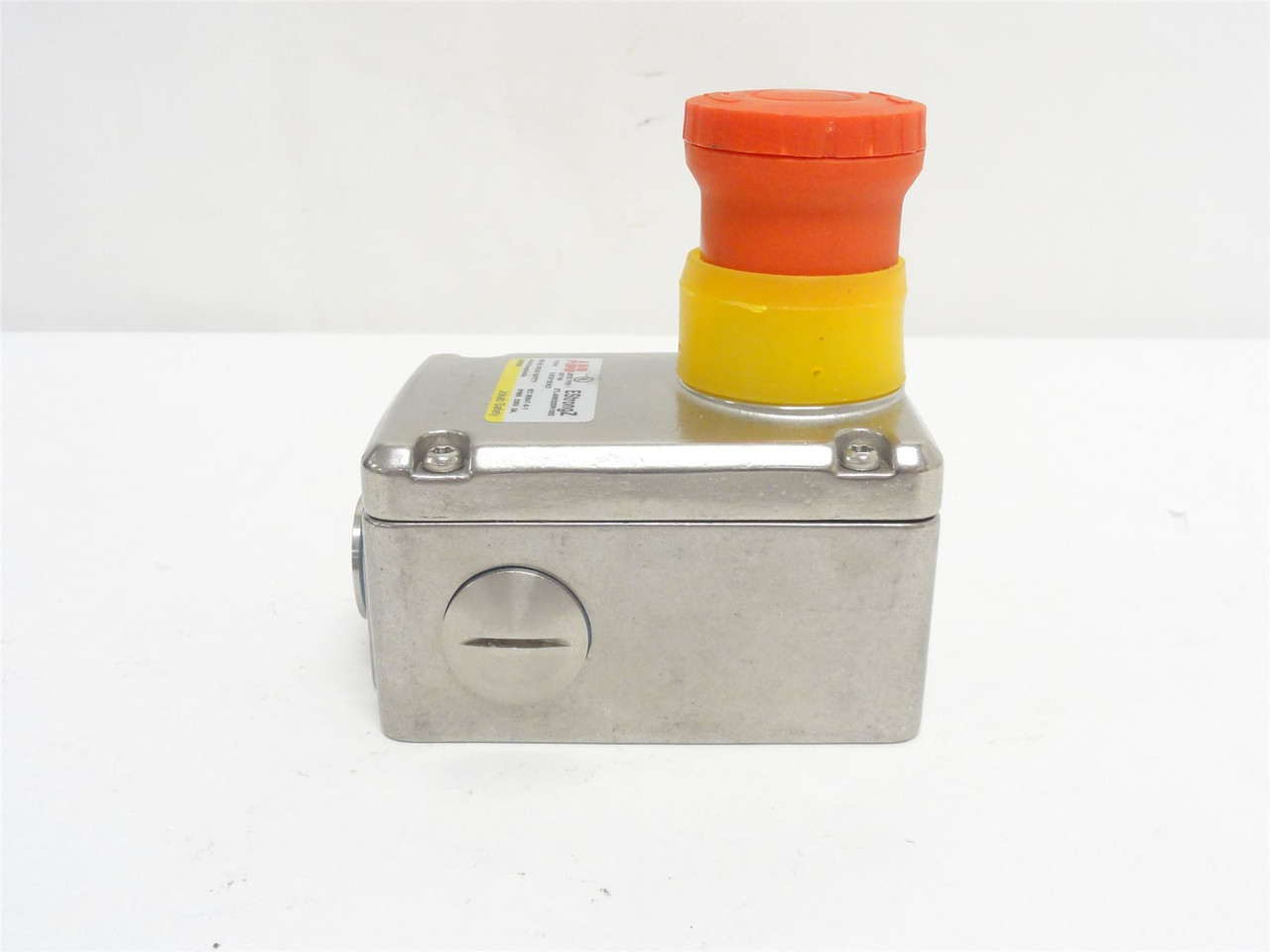 ABB 2TLA050220R1020; Twist to Reset E-Stop Switch; SS Case