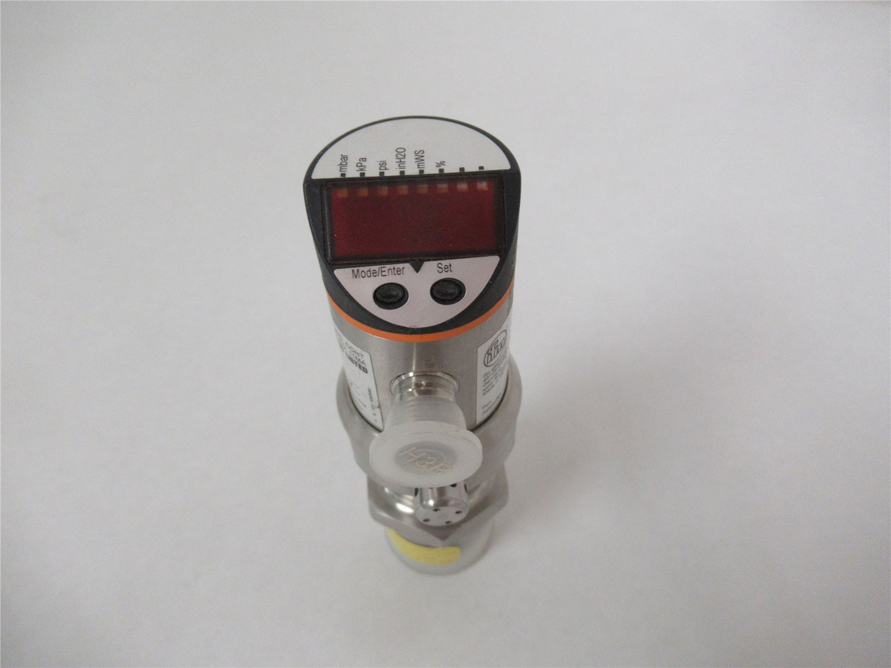 IFM PI1099; Flush Pressure Sensor 20...32DC 500 VDC