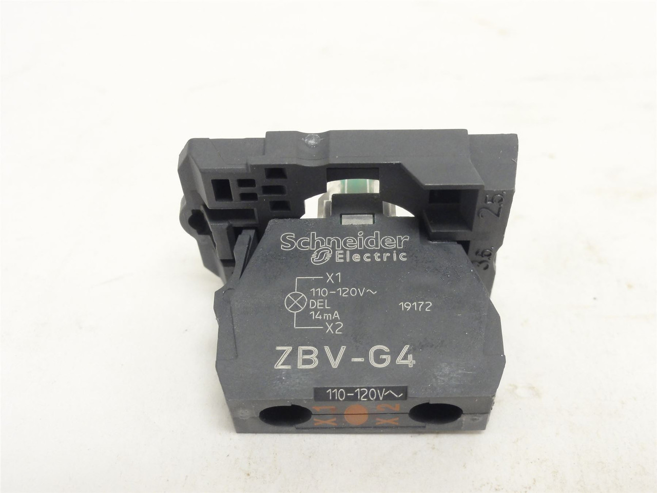 Schneider XB5-AVG4; Red LED Panel Indicator; 110/120VAC