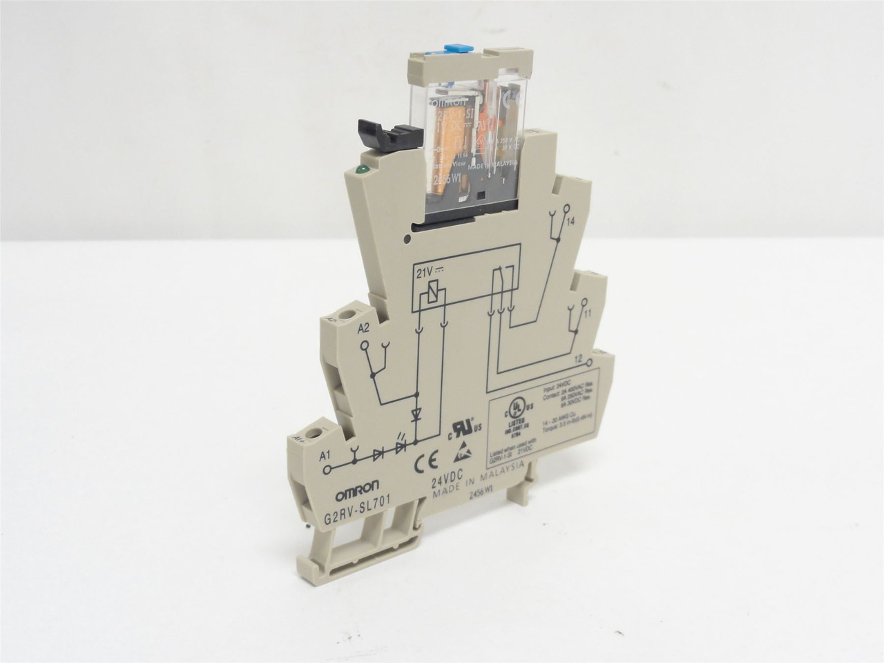 Omron G2RV-SL701-DC24; Relay; GP; 6A; 24VDC Input; SPDT