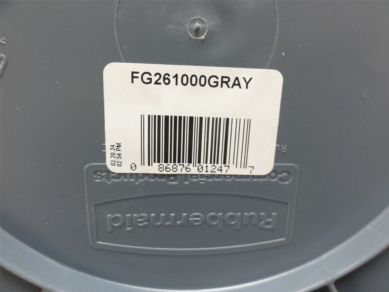 Rubbermaid FG261000GRAY; Lot-20; Brute Trash Cans; 10 Gallon