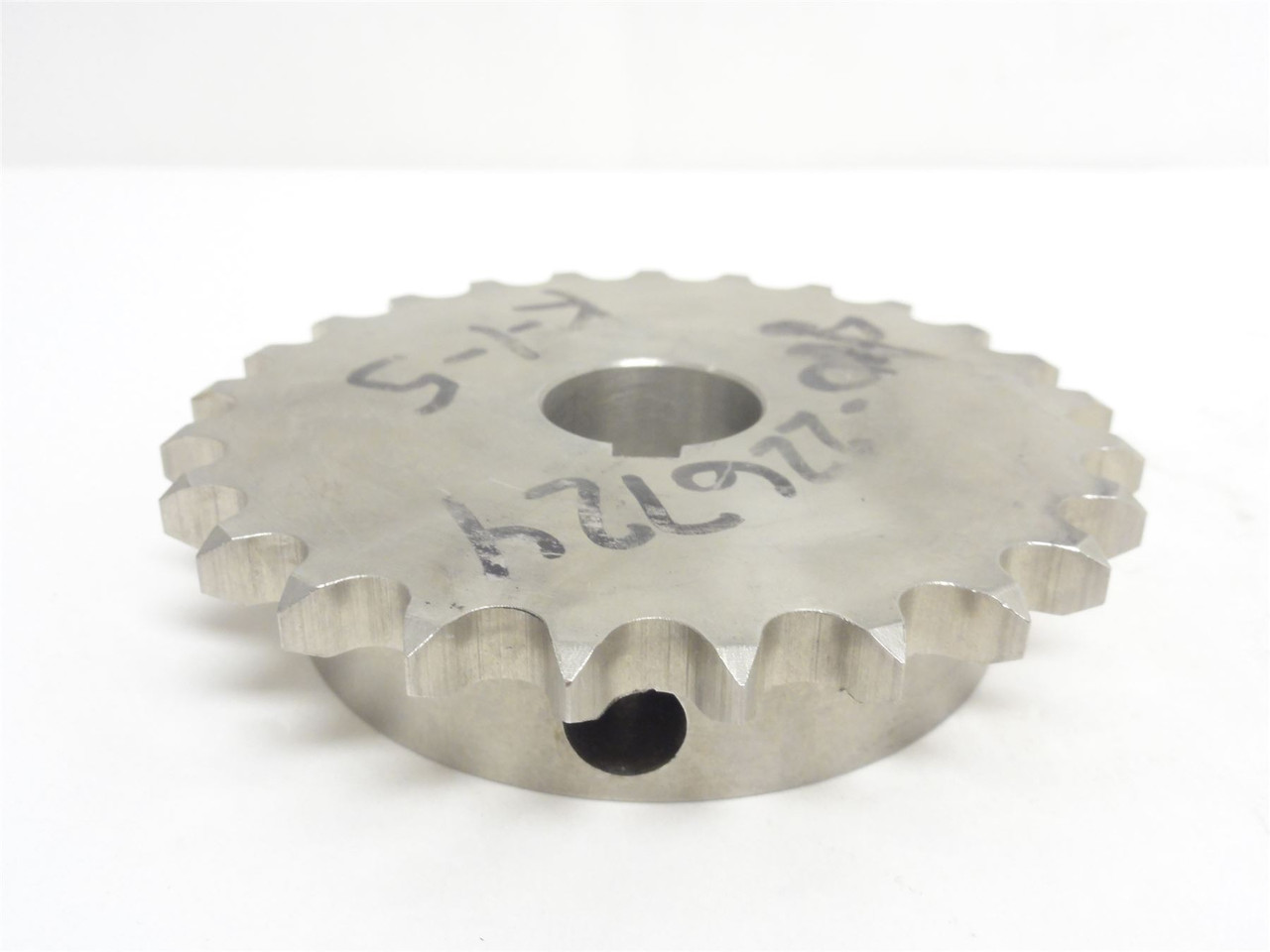 MFG- 40B25SS-1; Sprocket #40; SS; 25 Teeth; 1"ID