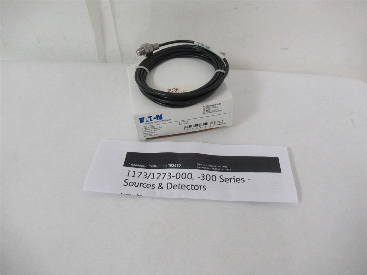 Eaton 1273A-300; Photoelectric Sensor940nm Sensing 6 to 31 Ft
