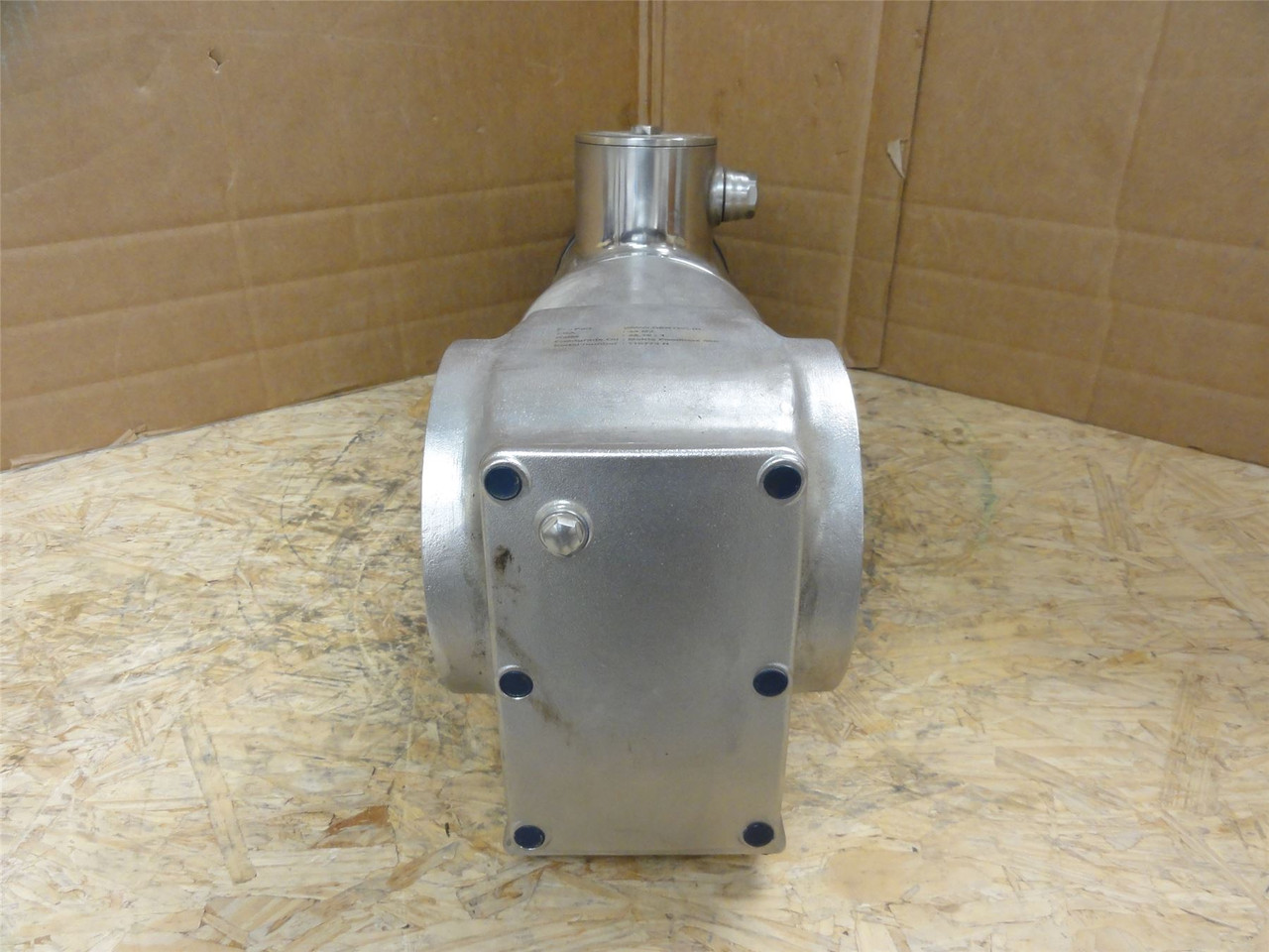 Dertec 48M2; AC Gear Motor; SS; 35.39:1 Ratio; 0.55kW; 480VAC