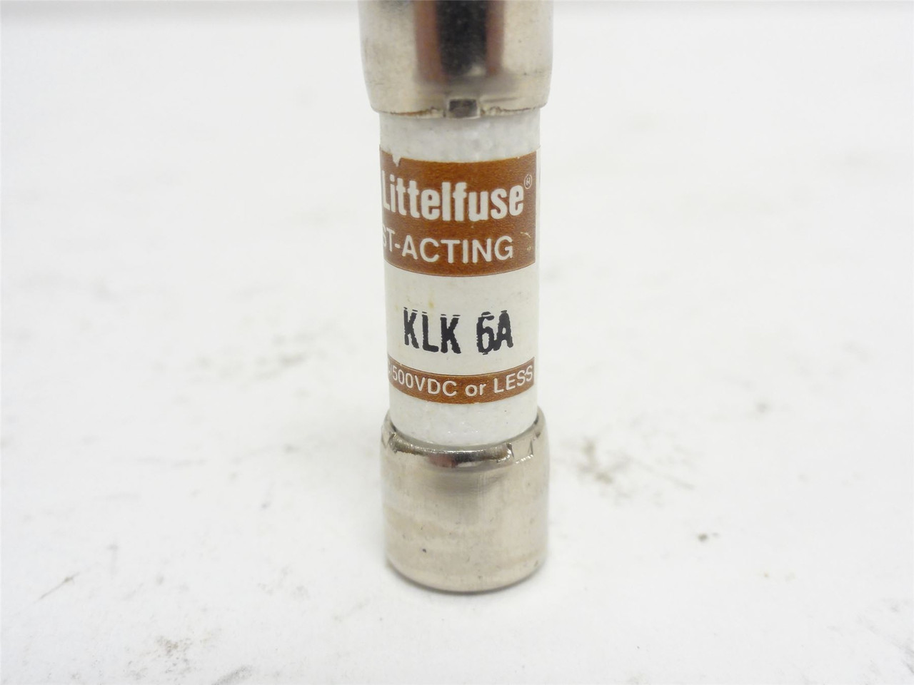 Littlefuse KLK-6A; Fast Acting Fuse; 6A; 600VAC/500DC