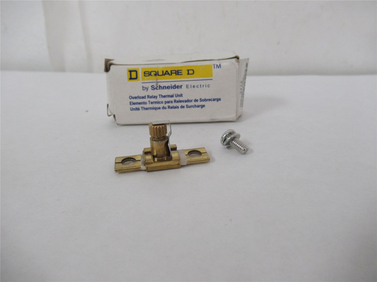 Square D A25.2; Overload Thermal  Unit (Missing 1 screw)
