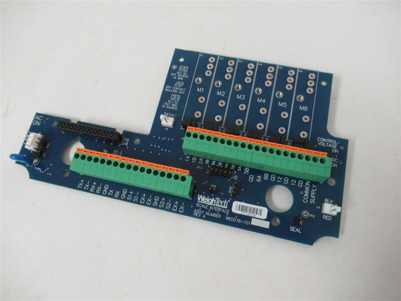 WeighTech WE0076-101; Control Interface Board Rev A