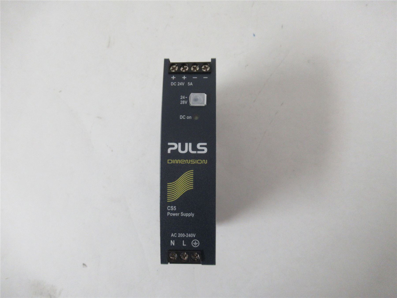 PULS CS5.244; Power Supply Output 24VDC Input 240VAC 1-Phase