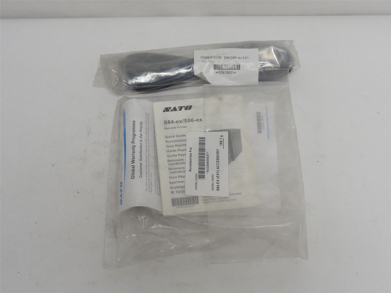 Sato S84-EX1; High Volume Thermal Print Engine; 203DPI; LH