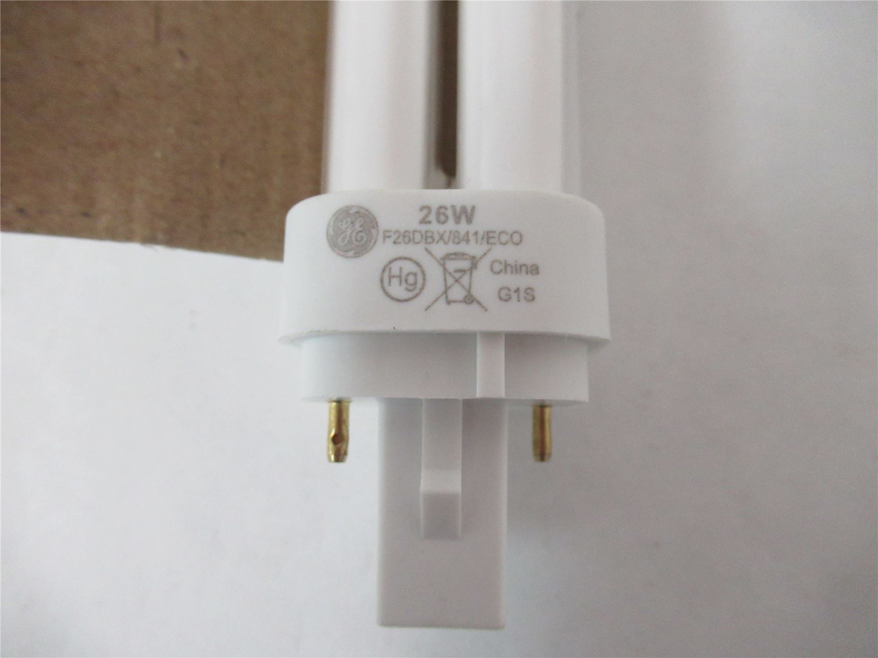 GE F26DBX/841/ECO; Lot-2 Fluorescent Lamp 26W 2 Pin