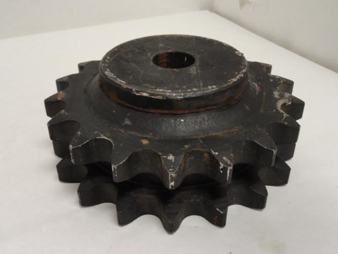Martin D120B18; Double Sprocket # 120; 18T 1-1/2"ID; NO KEYWAY