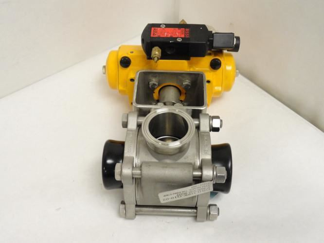 Igenix DIHLH9X-G10-02; Globe Valve w/ Actuator; 2" Size; 3-Way