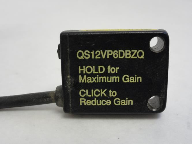 Banner QS12VP6DBZQ; Sensor 58672; Diffuse Flush Front Profile