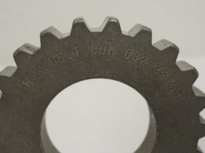 Wirebelt G32-38158; Drive Sprocket # 35; SS; 1-1/2"ID; 22 Teeth