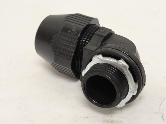 T&B LT975P; Lot-2 Liquid-Tight Elbow 90Deg; 1/2"; Black