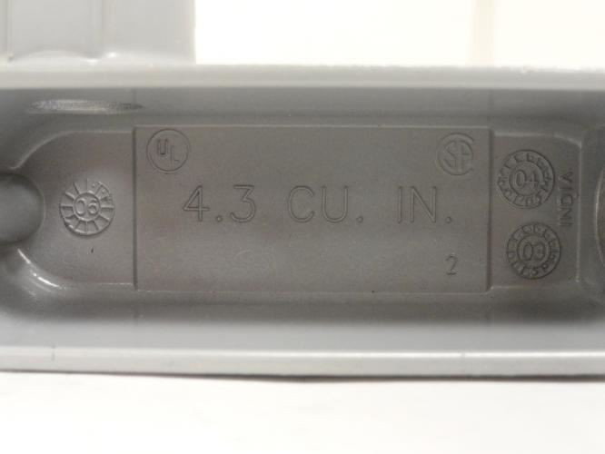 Appleton LL50A; Conduit Body; Type: LL; FM85; Size: 1/2" Thread