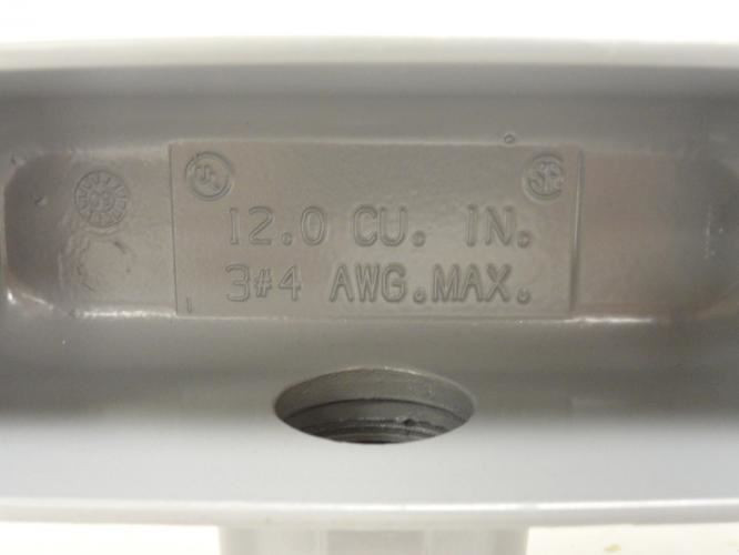 Appleton T100-A; Form 85 Conduit Body; 1 FNPT; Aluminum