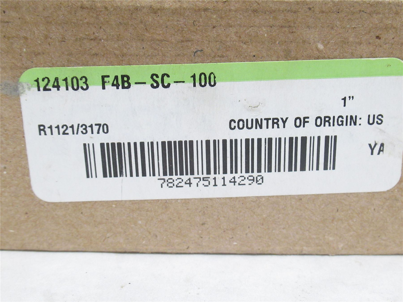 Dodge F4B-SC-100; Flange Bearing 124103; 1"ID; 4-Bolt
