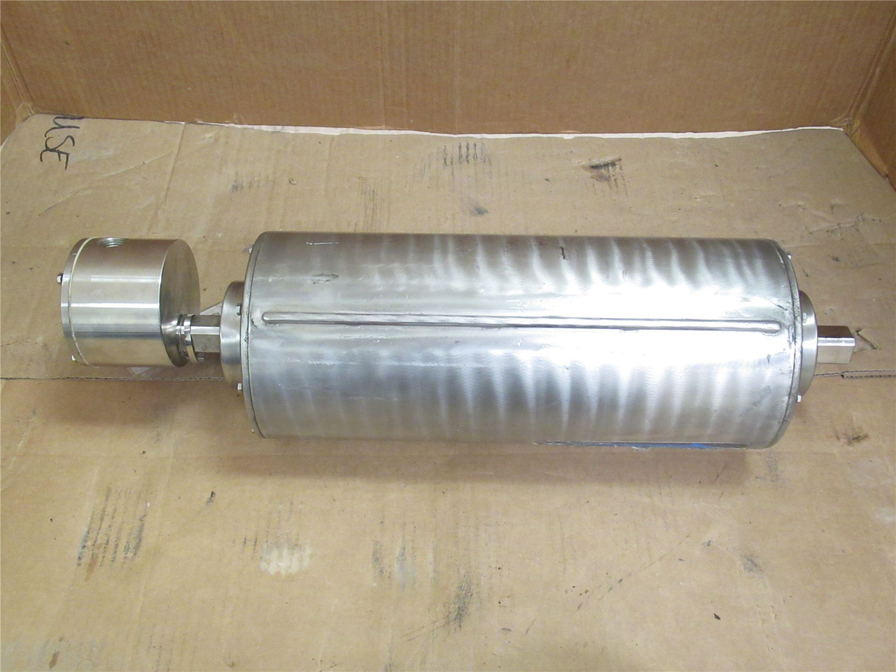 Van Der Graaf TM160A30120NB-STM; Drum Motor; 16"W 1HP; 480VAC; 74FPM