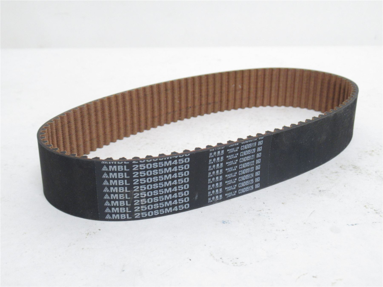 MBL 250S-5M-450; Timing Belt 450mm Long; 25mm Wide