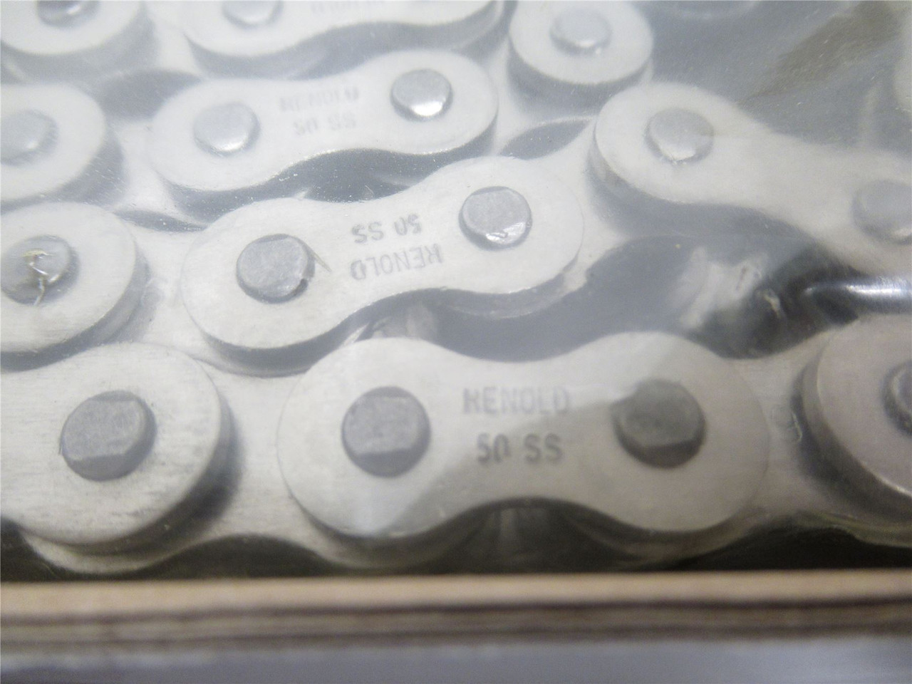 Renold 50A2SSX10FT; Double Roller Chain #50 SS 10'L No-ML