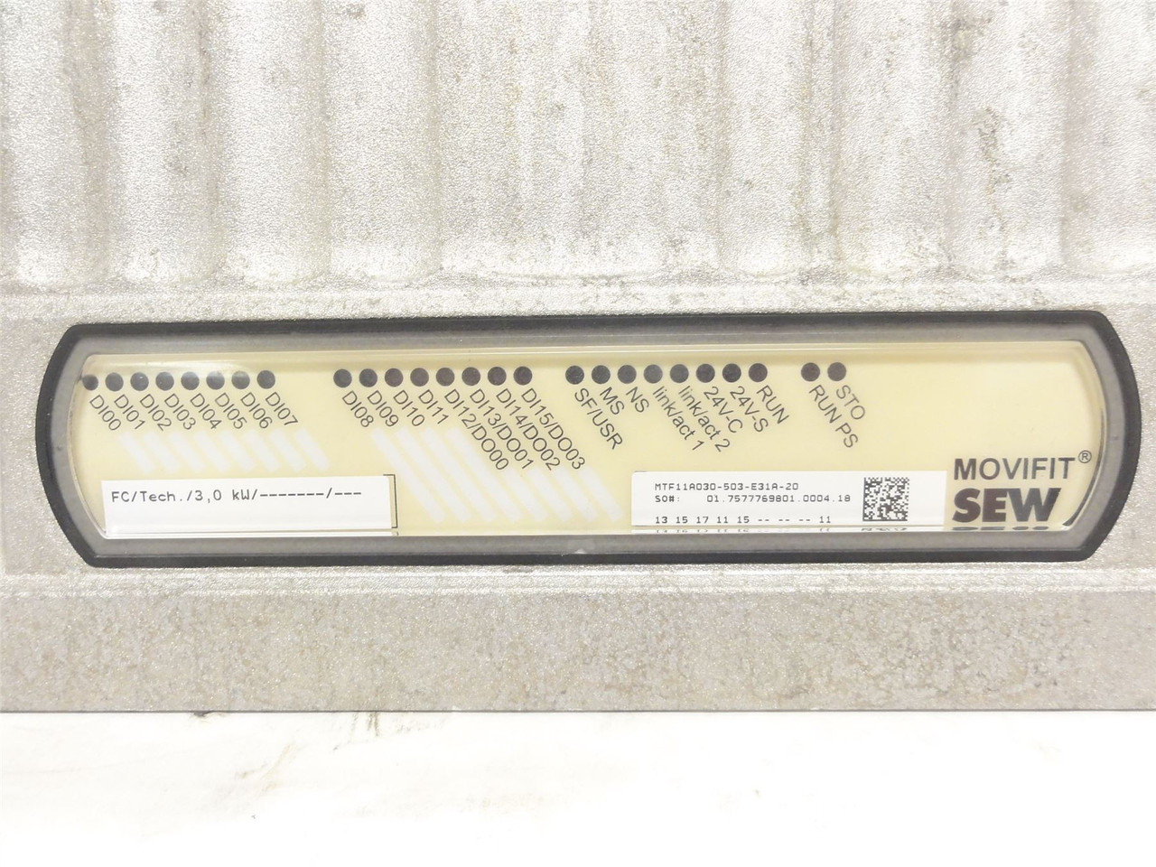 SEW MTF11A030-503-E31A-20; AC Drive; 3X380-500VAC