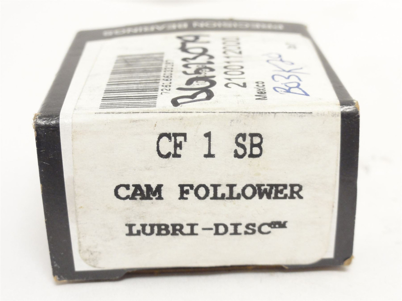 McGill 2100112000; Crowned Cam Follower CF-1-SB; 1" Roller OD